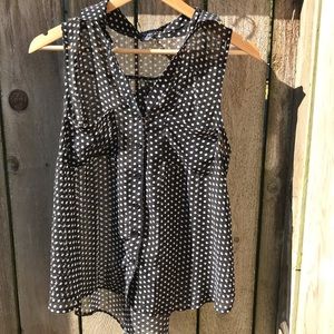 Wet Seal Polkadot Blouse